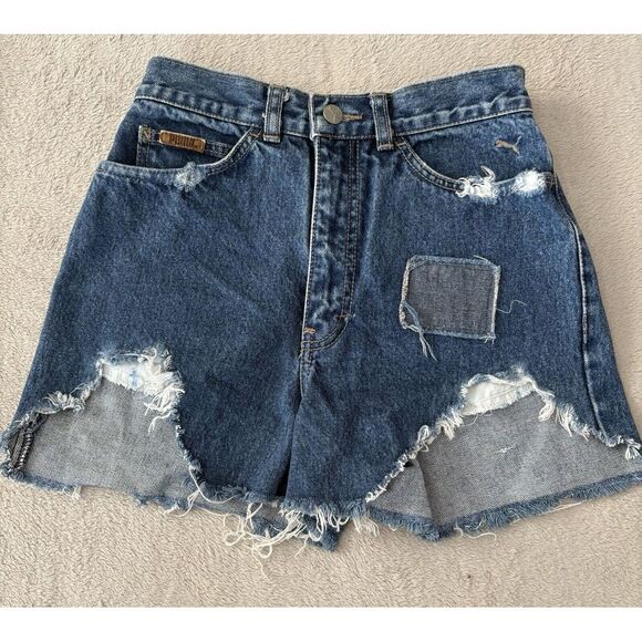 Puma Vintage Women's XS Jean Short‎ Shorts - Picture 1 of 9